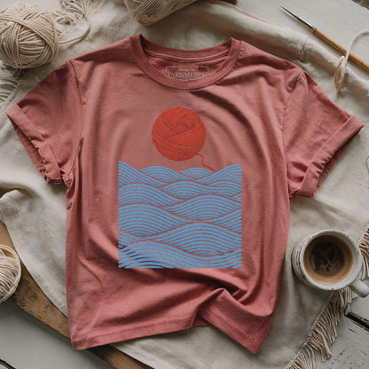 Yarnset by the Sea T-shirt