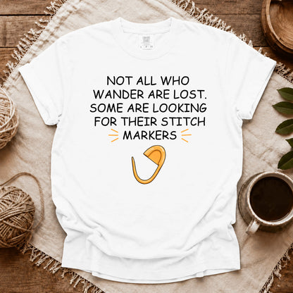 Comfort Colors Not All Who Wander Are Lost T-shirt