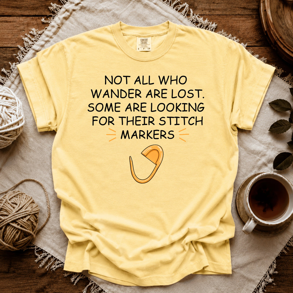 Comfort Colors Not All Who Wander Are Lost T-shirt