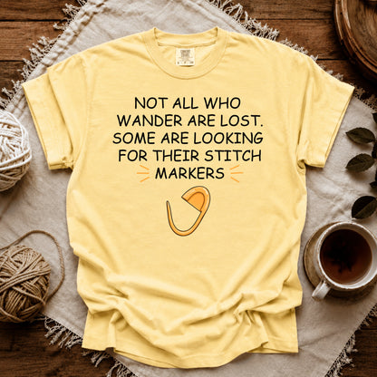 Comfort Colors Not All Who Wander Are Lost T-shirt