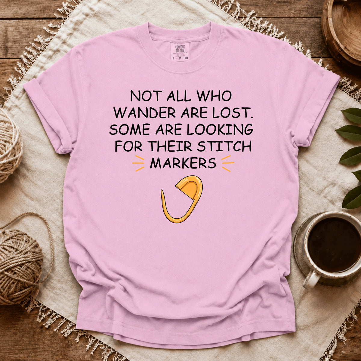 Comfort Colors Not All Who Wander Are Lost T-shirt