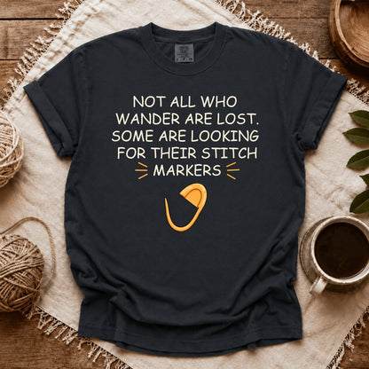 Comfort Colors Not All Who Wander Are Lost T-shirt