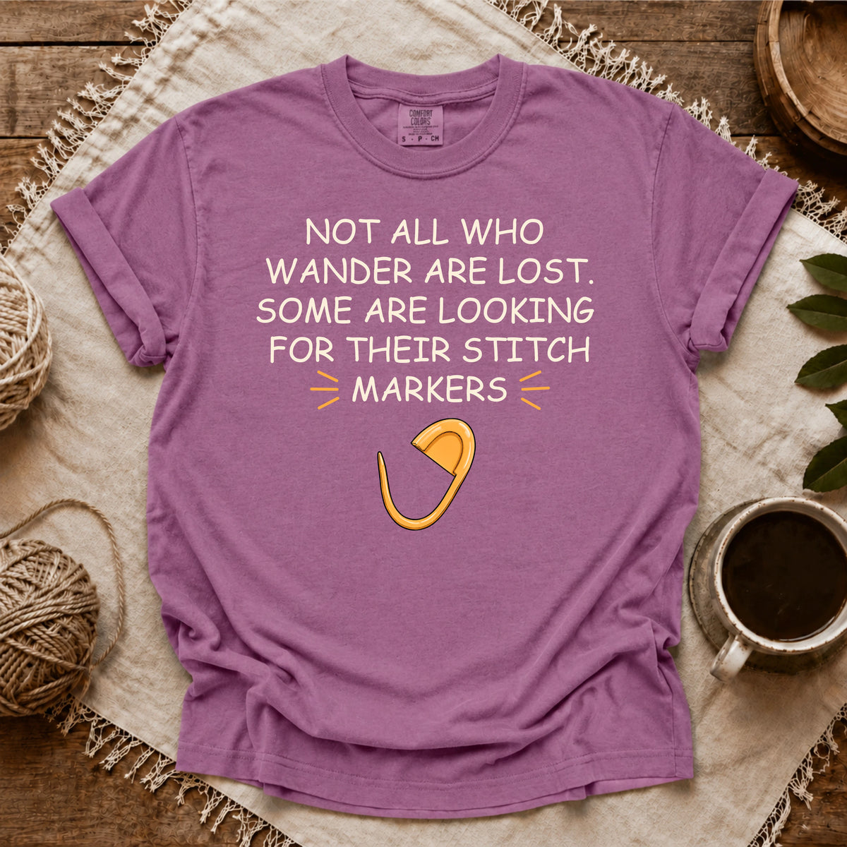 Comfort Colors Not All Who Wander Are Lost T-shirt