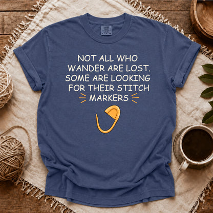 Comfort Colors Not All Who Wander Are Lost T-shirt