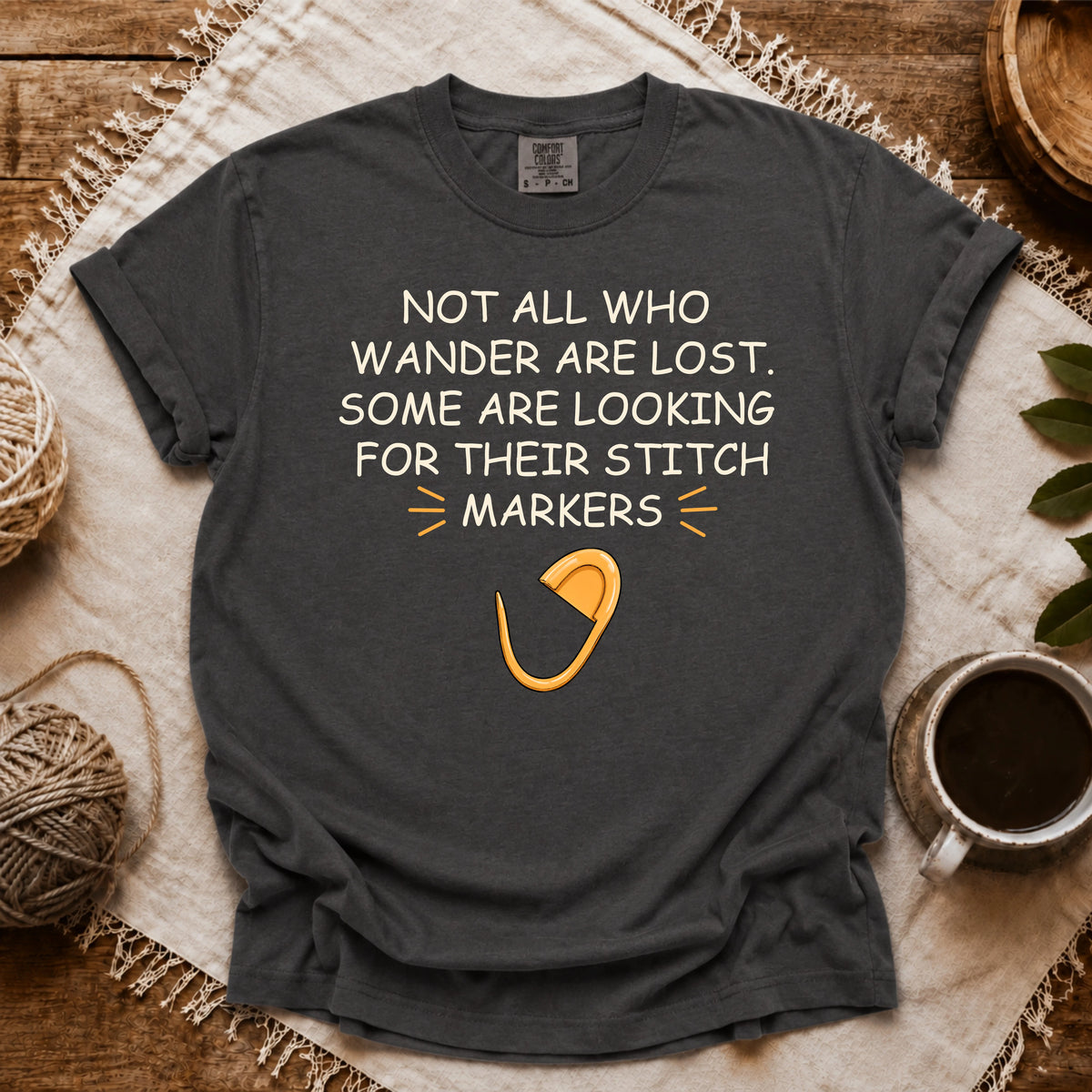 Comfort Colors Not All Who Wander Are Lost T-shirt