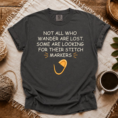 Comfort Colors Not All Who Wander Are Lost T-shirt