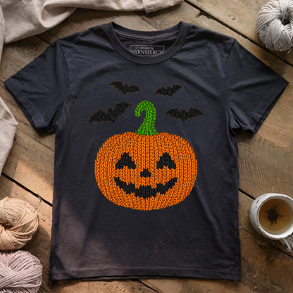 Knitted Jack O’ Lantern T-shirt