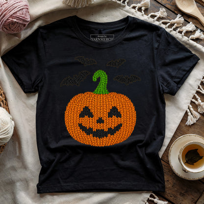 Knitted Jack O’ Lantern T-shirt