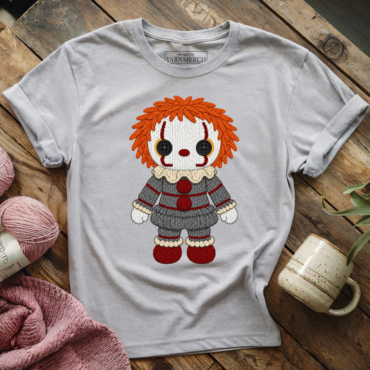 Knitted Horror Clown T-shirt