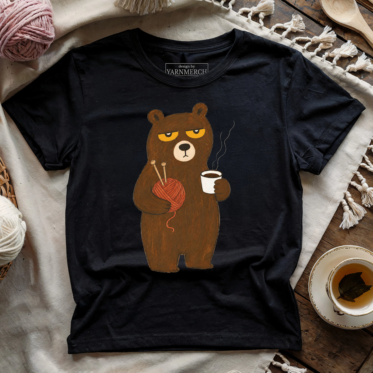 Unbearably Knit & Tired T-shirt