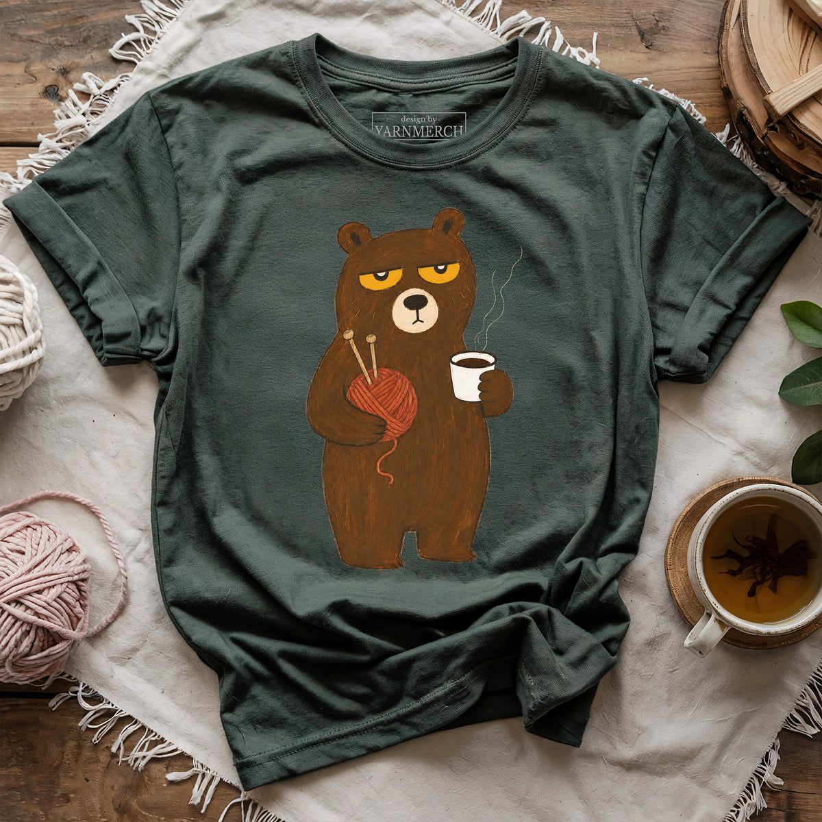 Unbearably Knit & Tired T-shirt