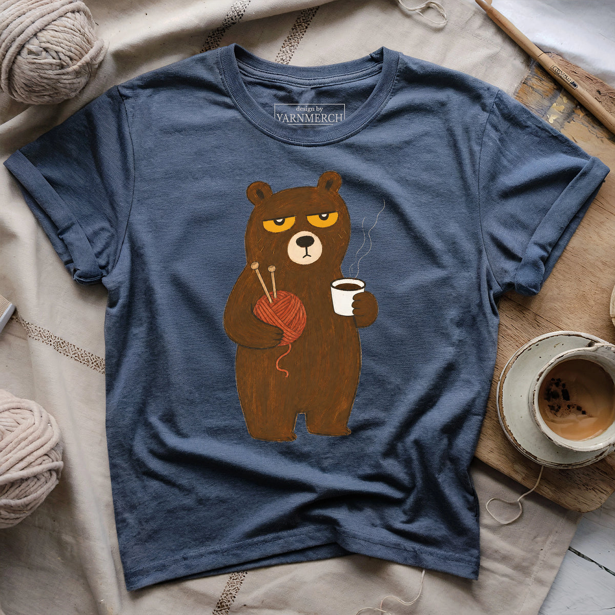 Unbearably Knit & Tired T-shirt