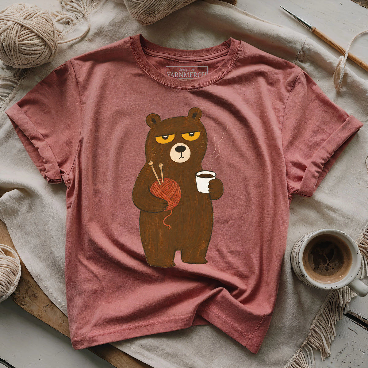 Unbearably Knit & Tired T-shirt