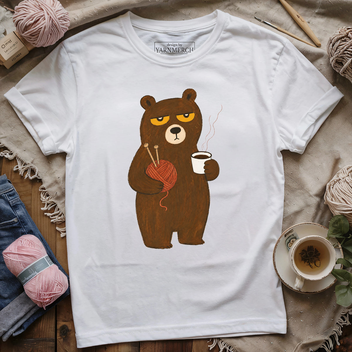 Unbearably Knit & Tired T-shirt