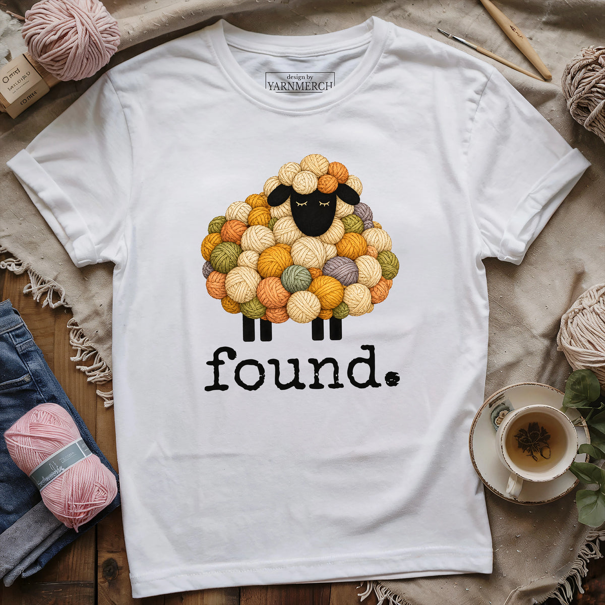 Found Yarn Sheep T-shirt