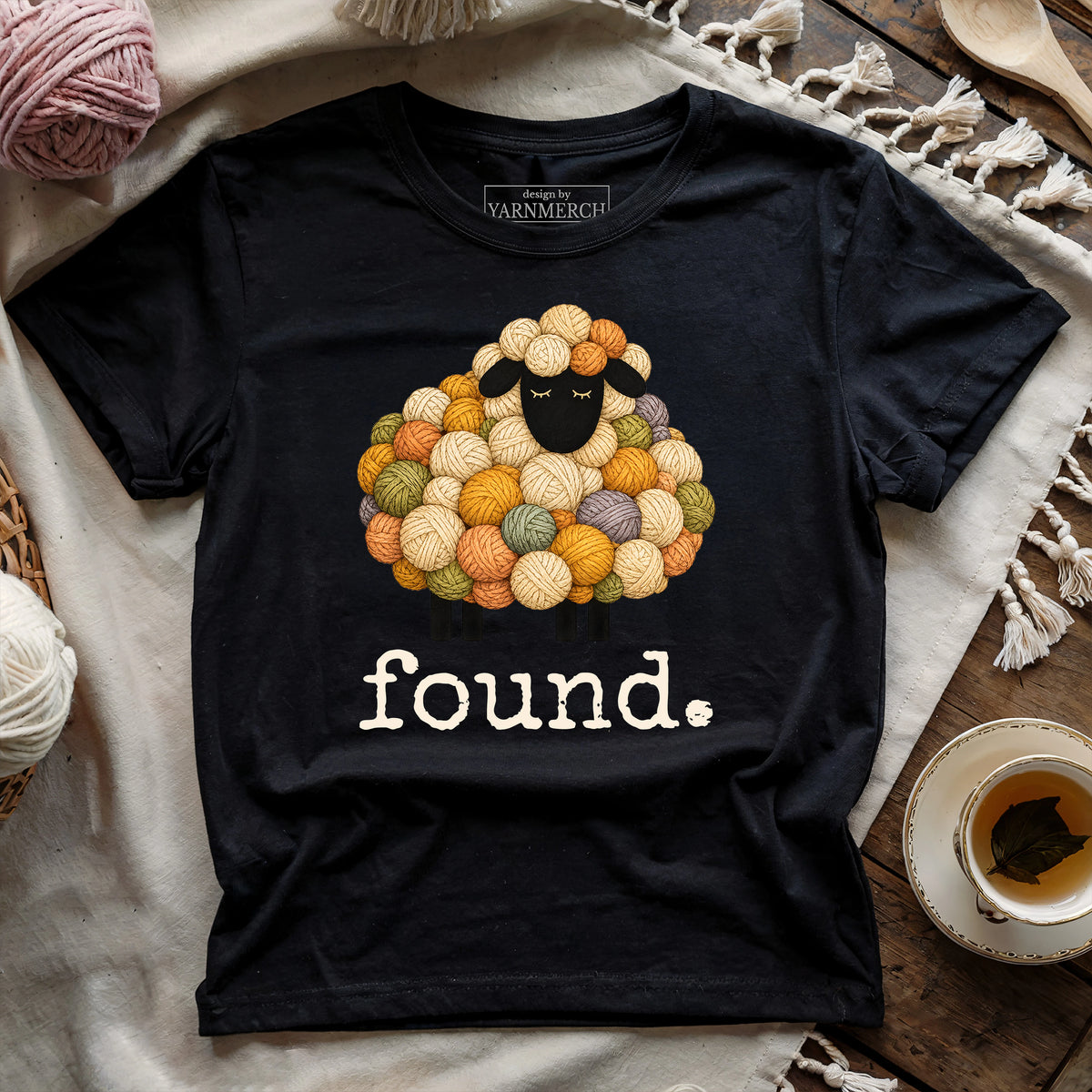 Found Yarn Sheep T-shirt