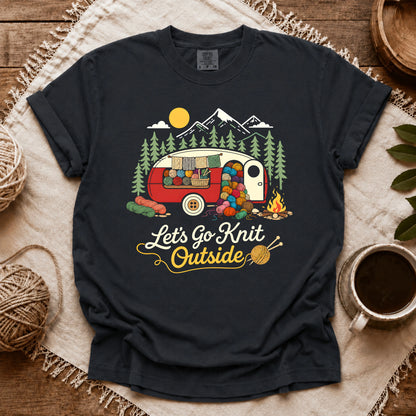 Comfort Colors Let's Go Knit Outside T-shirt