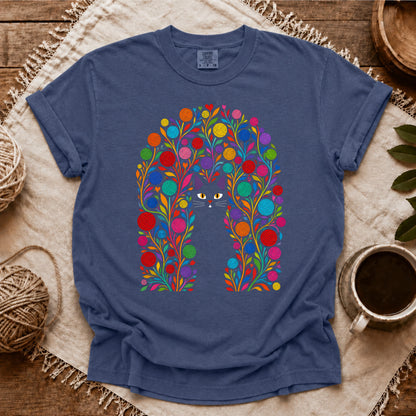Comfort Colors Whiskers in the Yarn Garden T-shirt