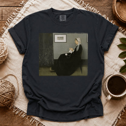 Comfort Colors Whistler’s Knitting Mother T-shirt