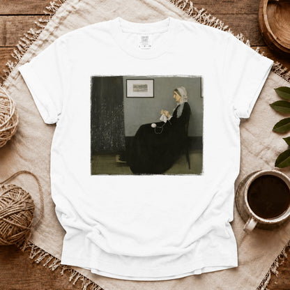 Comfort Colors Whistler’s Knitting Mother T-shirt