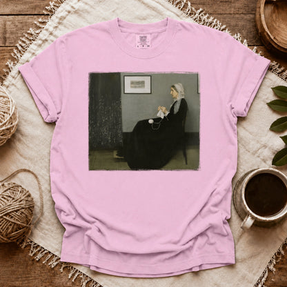 Comfort Colors Whistler’s Knitting Mother T-shirt