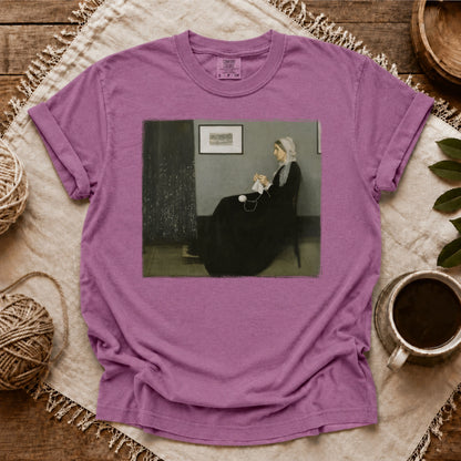 Comfort Colors Whistler’s Knitting Mother T-shirt