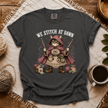 Comfort Colors We Stitch At Dawn T-shirt
