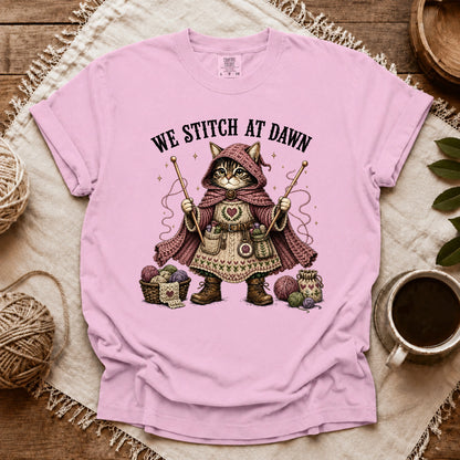 Comfort Colors We Stitch At Dawn T-shirt