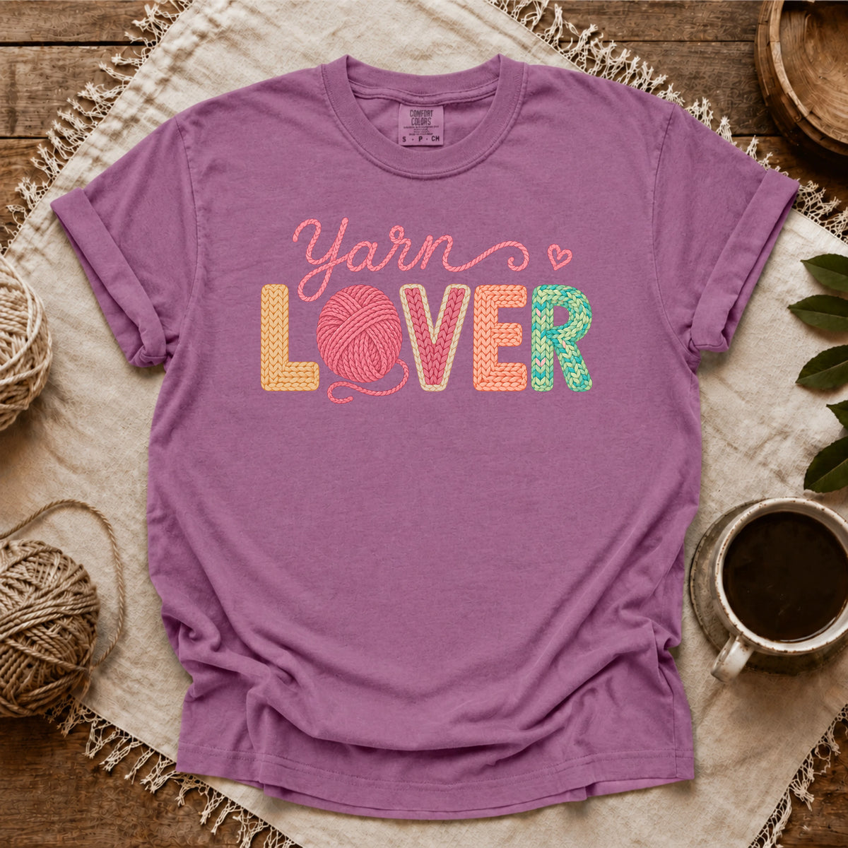 Comfort Colors Yarn Lover T-shirt