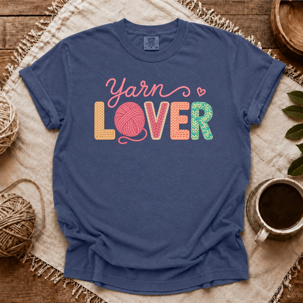 Comfort Colors Yarn Lover T-shirt