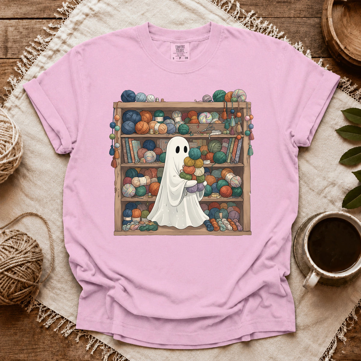 Comfort Colors Haunted Yarn Stash T-shirt
