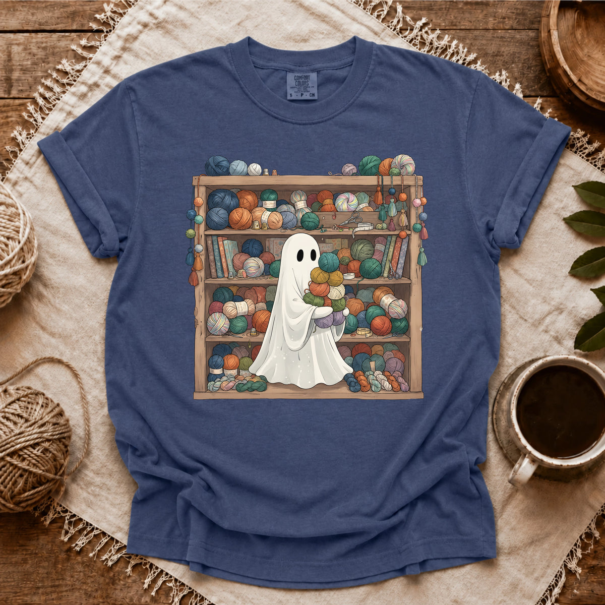 Comfort Colors Haunted Yarn Stash T-shirt