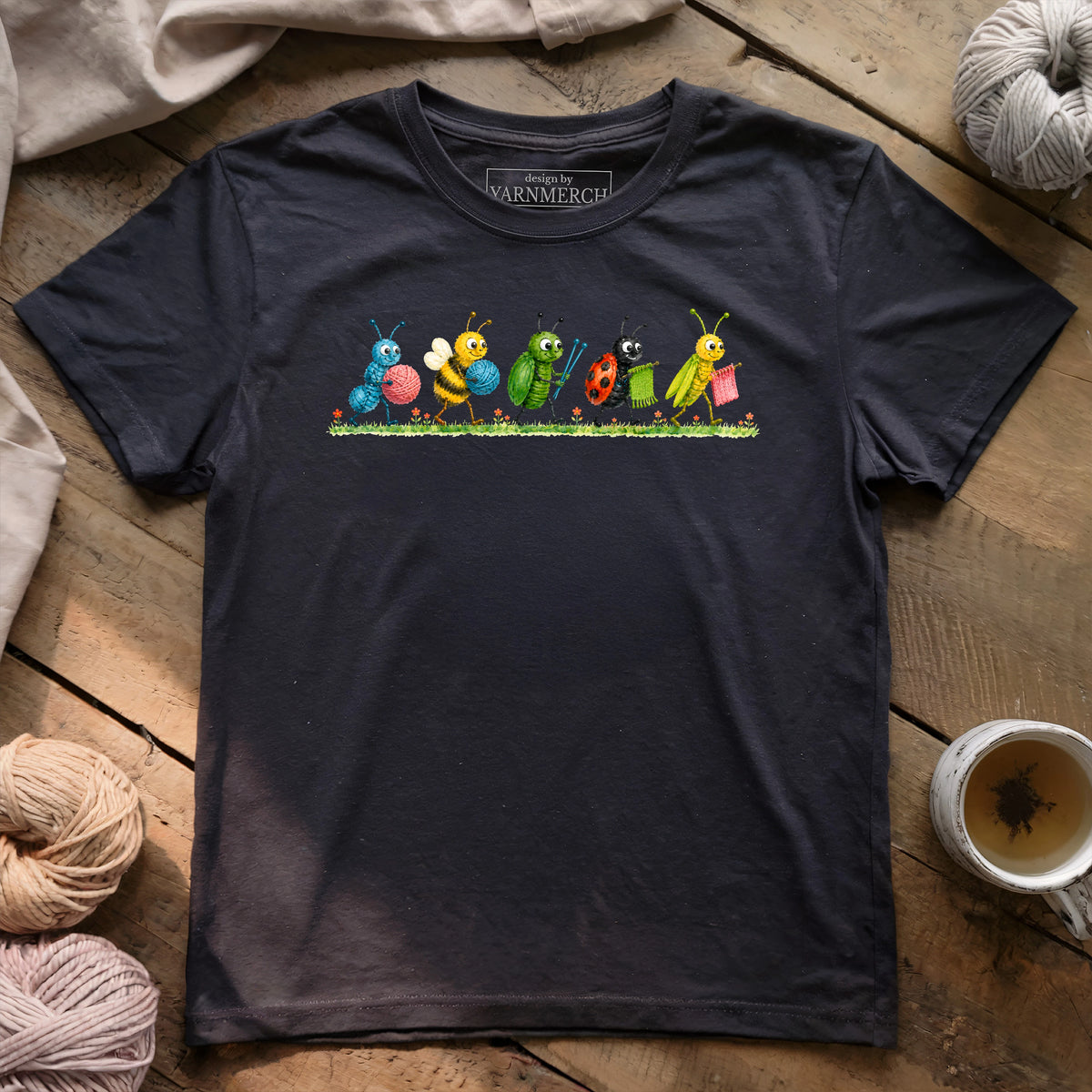 The Knitting Bug Club T-shirt