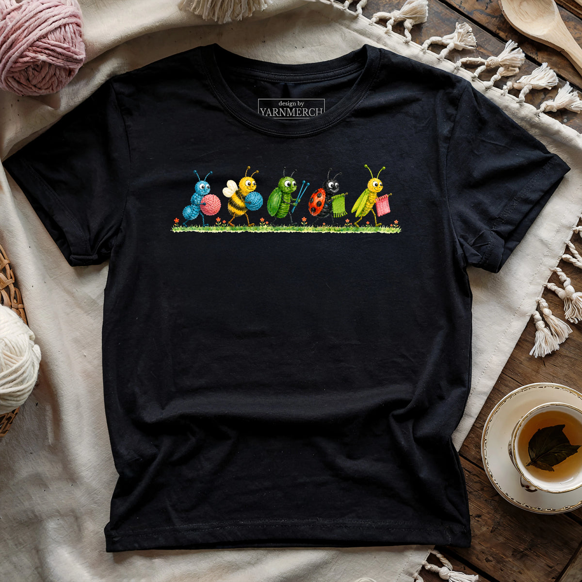 The Knitting Bug Club T-shirt