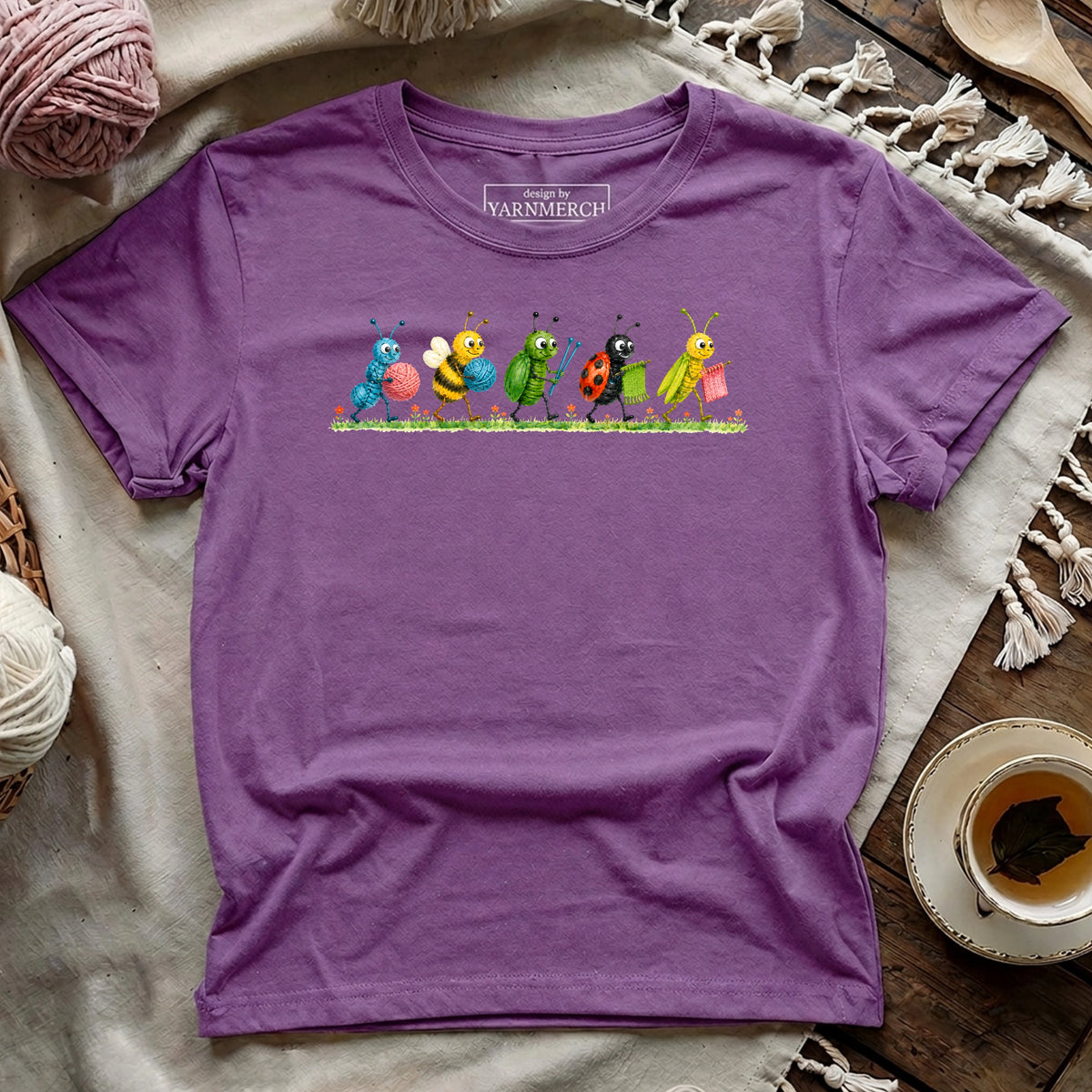 The Knitting Bug Club T-shirt