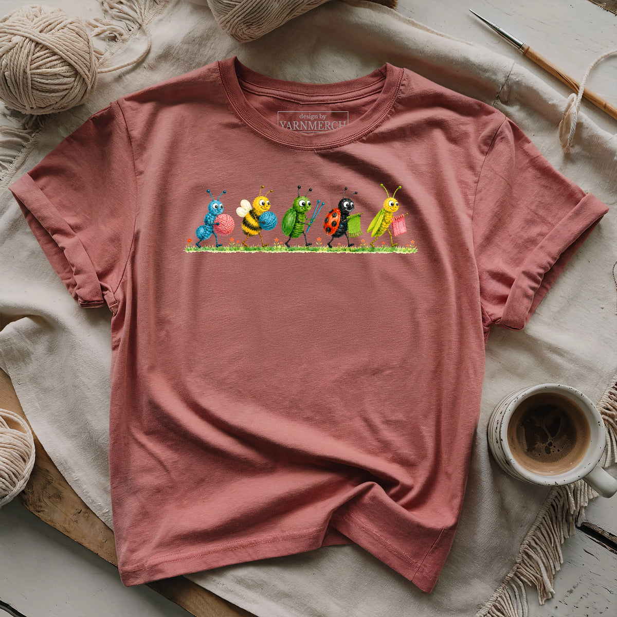 The Knitting Bug Club T-shirt
