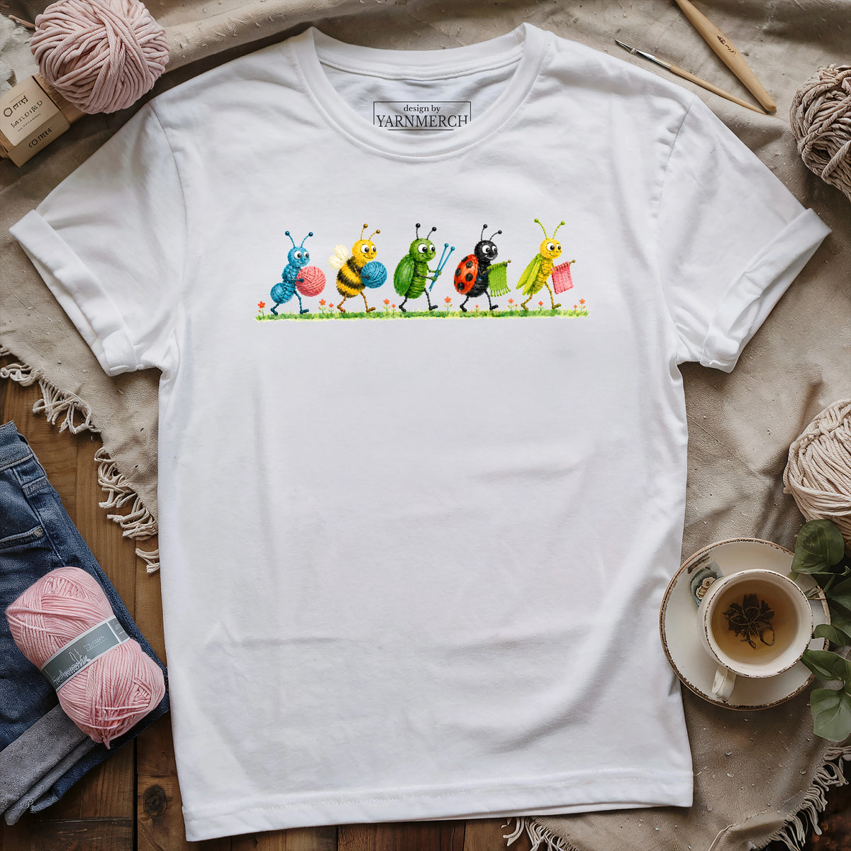 The Knitting Bug Club T-shirt