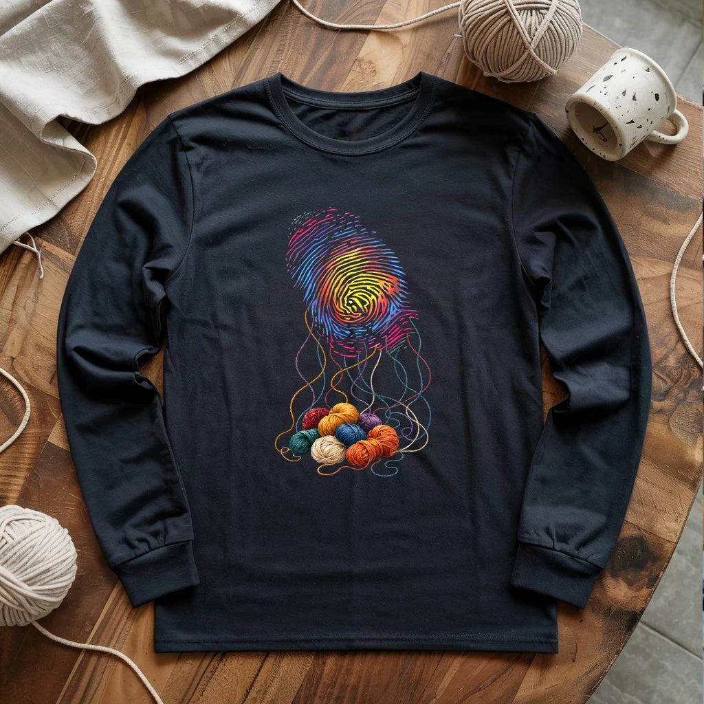 Yarn Is in My DNA Long Sleeve T-shirt