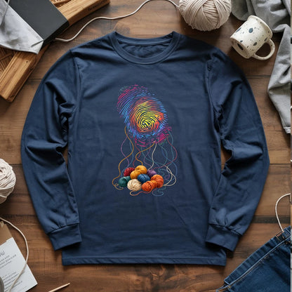 Yarn Is in My DNA Long Sleeve T-shirt