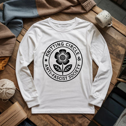 Knitting Circle Long Sleeve T-shirt