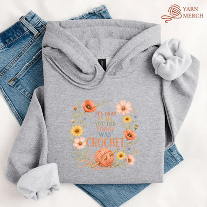 If All Today Was Crochet Hoodie