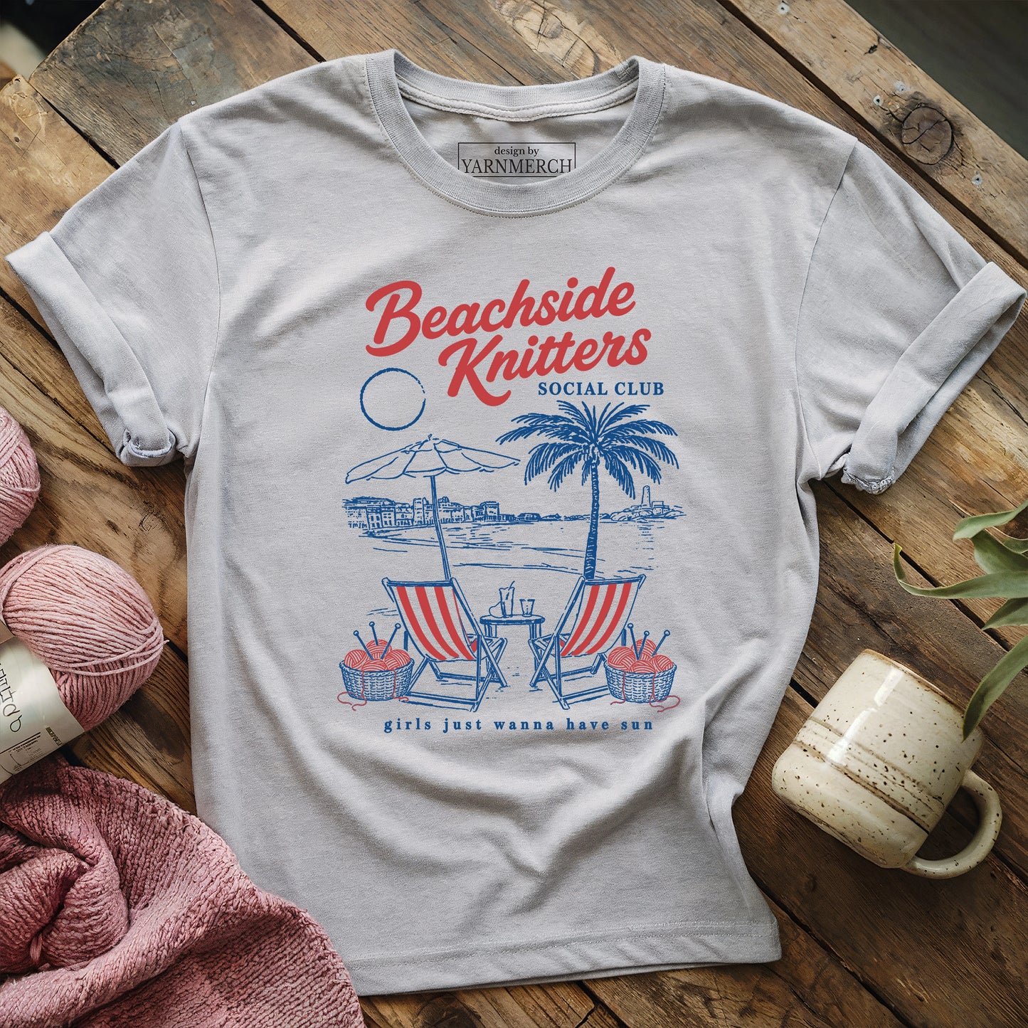 Beachside Knitters Social Club T-shirt