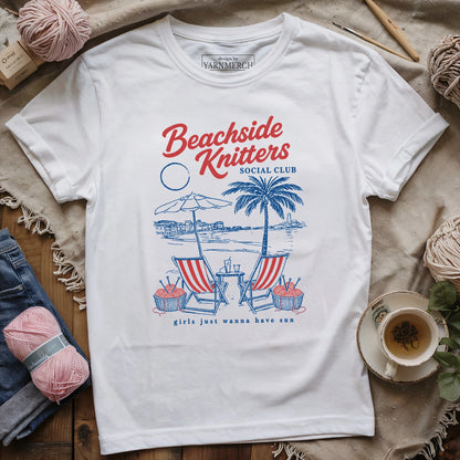 Beachside Knitters Social Club T-shirt