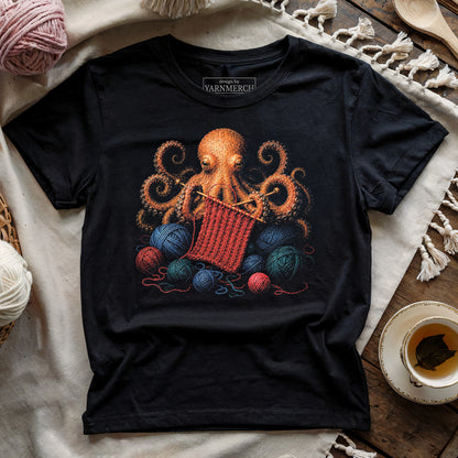 Knitting Octopus T-shirt