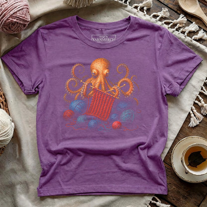 Knitting Octopus T-shirt