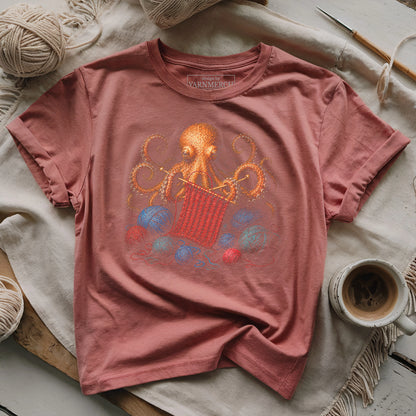 Knitting Octopus T-shirt