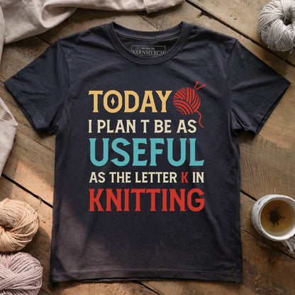 K in Knitting T-shirt