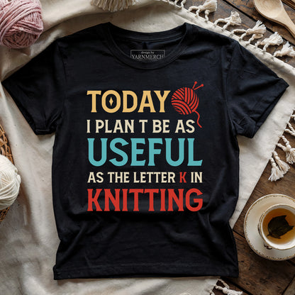 K in Knitting T-shirt