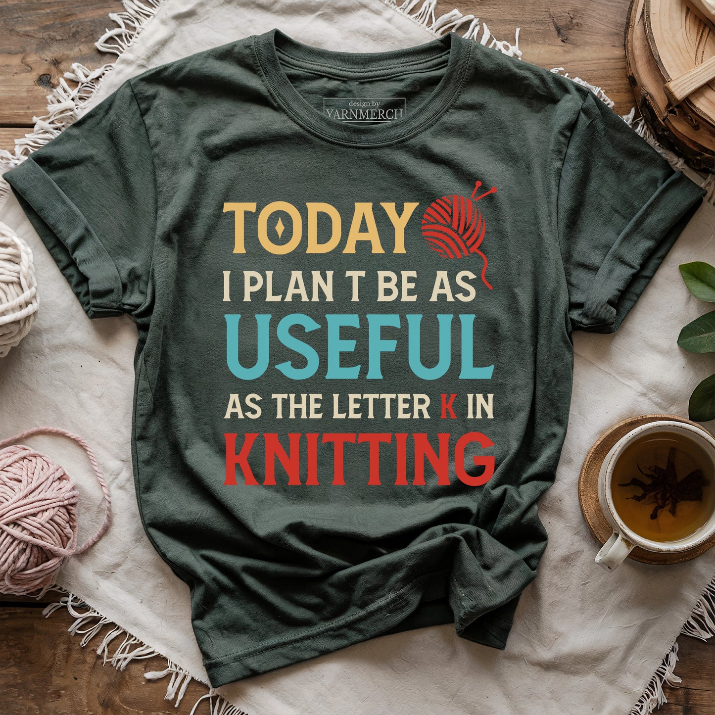 K in Knitting T-shirt