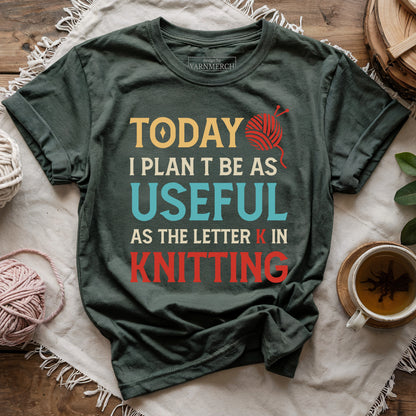 K in Knitting T-shirt